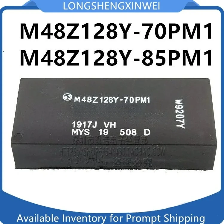 1PCS M48Z128Y-85PM1 M48Z128Y 70PM1 New Integrated Circuit Clock Count Chip Memory IC DIP-32