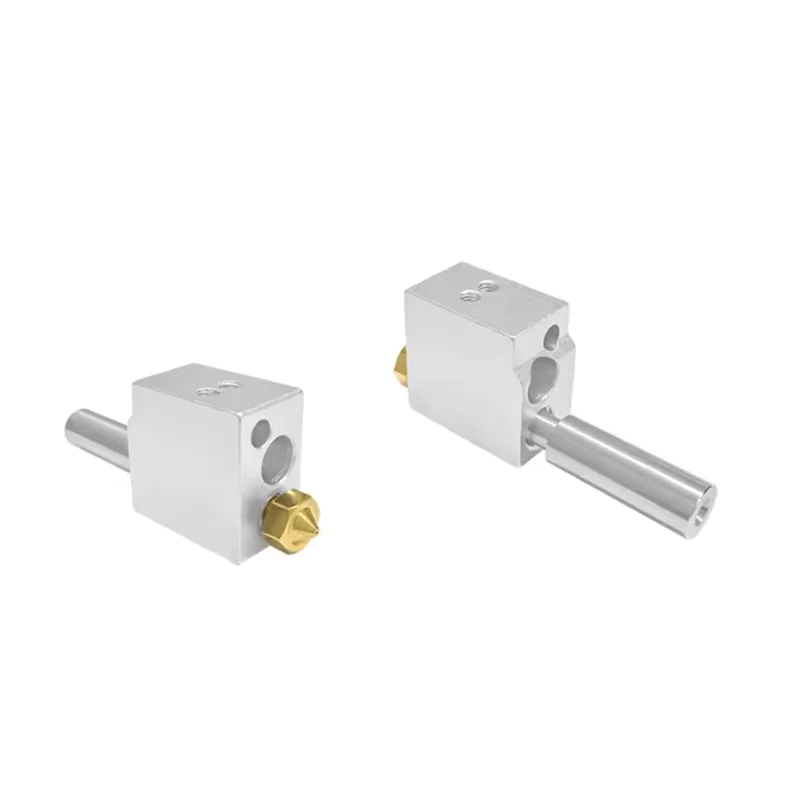 0.4mm Suitable for Super Racer 3D Printer FLSUN SR Hotend Parts, Hardened Steel Nozzle Extruder 3D Printer Accessories