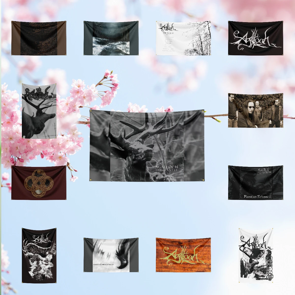Music BandMusic Band Flag for A-Ag-al-lo-c-h Fans Banner campaign gathering gaming room home ornament Decor Tapestry
