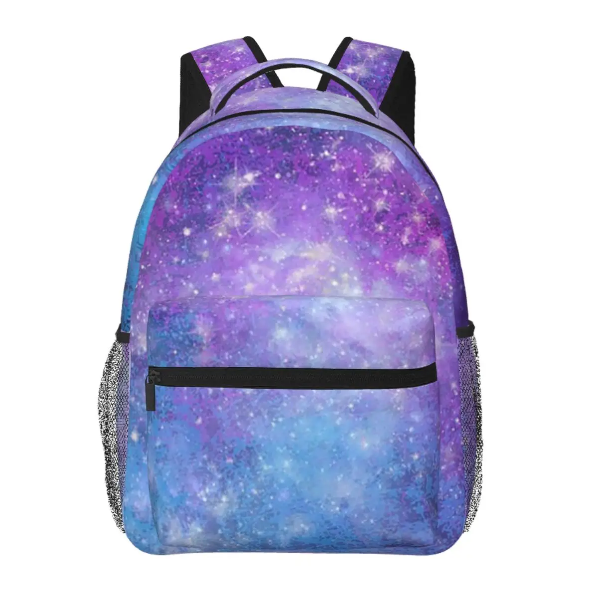 

Deep Space Nebulae Inspired Color Pop Backpack Student Boys Girls BookBag Children School Bag Laptop Shoulder Bags for Men Women
