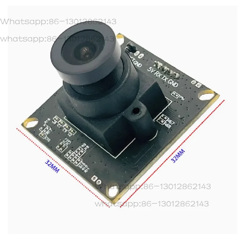 TTL Serial Port Camera RS485/RS232 Communication JPEG Photo Module VC0706 Protocol 1080p