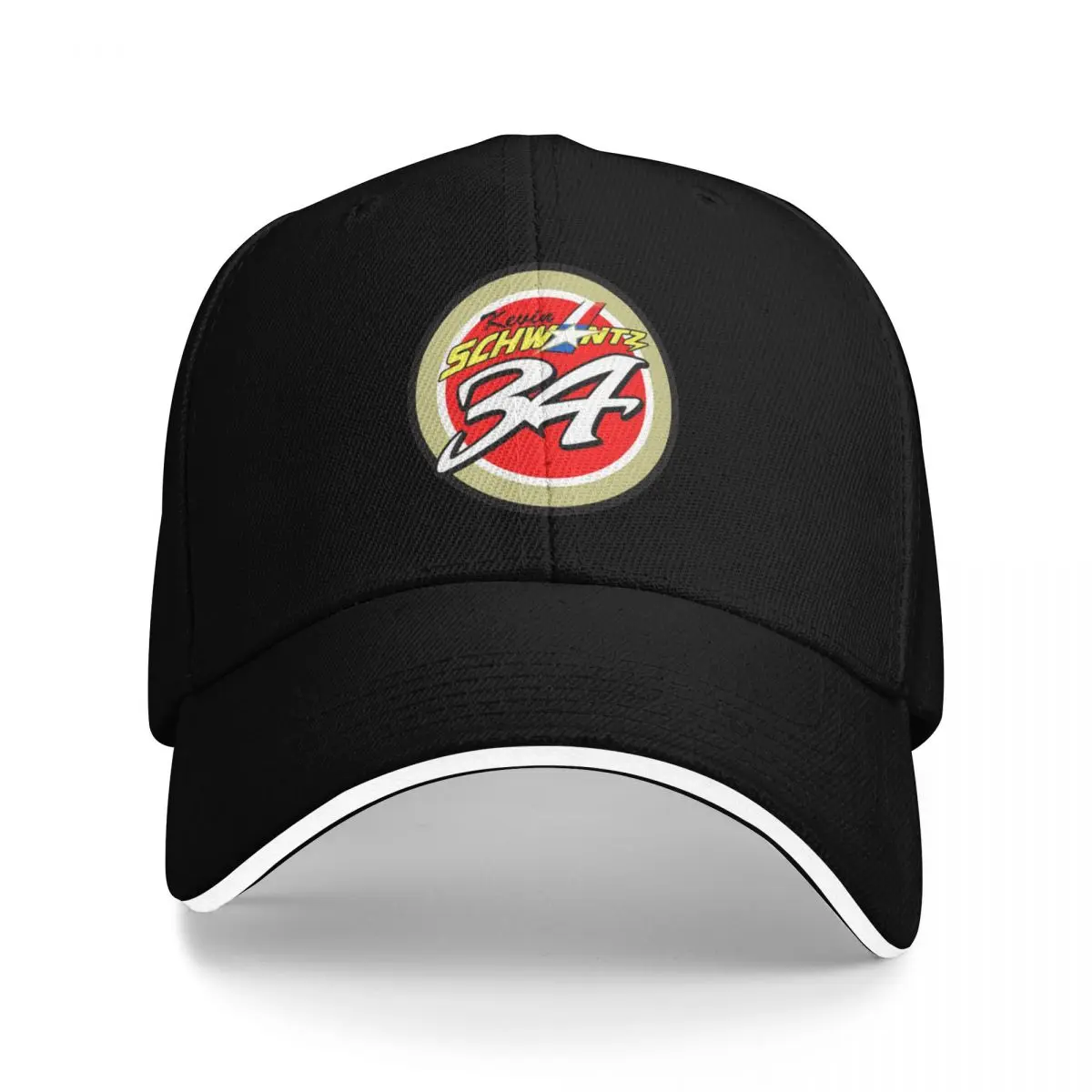 

Schwantz Number 34 Moto Hiking Baseball Caps Women Men Adult Male Beach Sunscreen Hats Hip Hop Trucker Cap