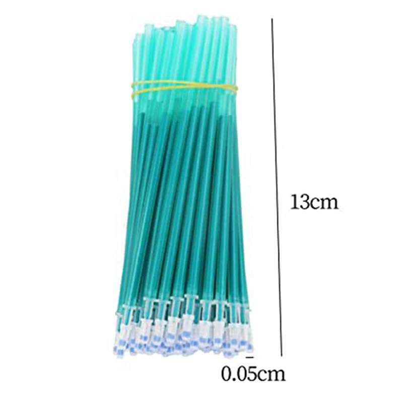 100 Pack Of 0.5Mm Erasable Pen Refills For Home And Study Use,