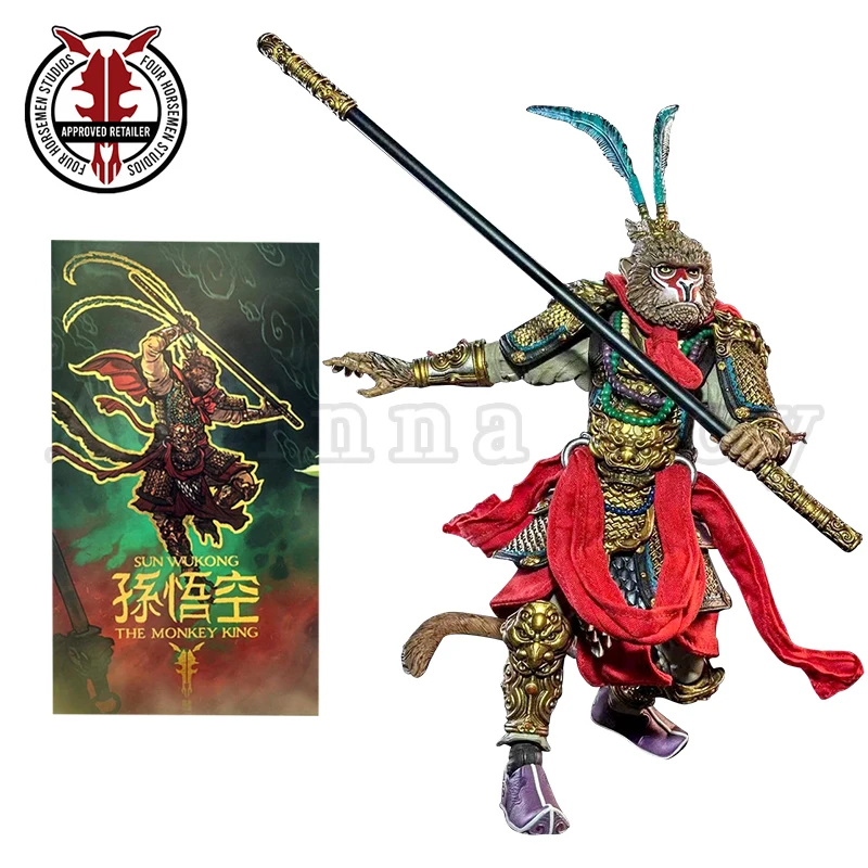 

Four Horsemen Studio Mythic Legions 1/12 7inches Action Figure The Monkey King Anime Model For Gift Free Shipping