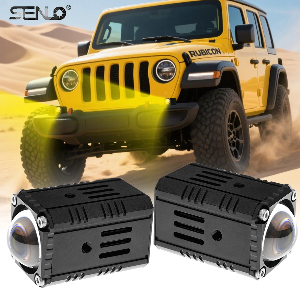 

Senlo New X1Plus 50W LED Fog Lights Waterproof Low High Beam LED Mini Working Lights Spotlight Motorcycle/Auto Lighting System