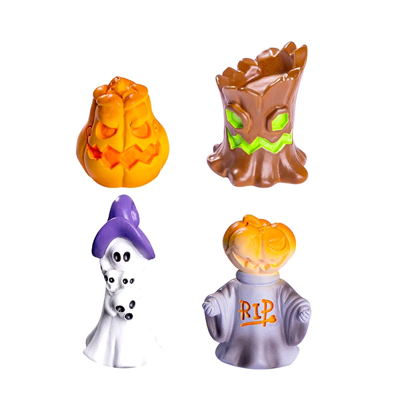 1Pc Kawaii Halloween Decoration Mini Desk Ornament Halloween Miniature Accessories Car Interior Accessories Party Gift for Kids