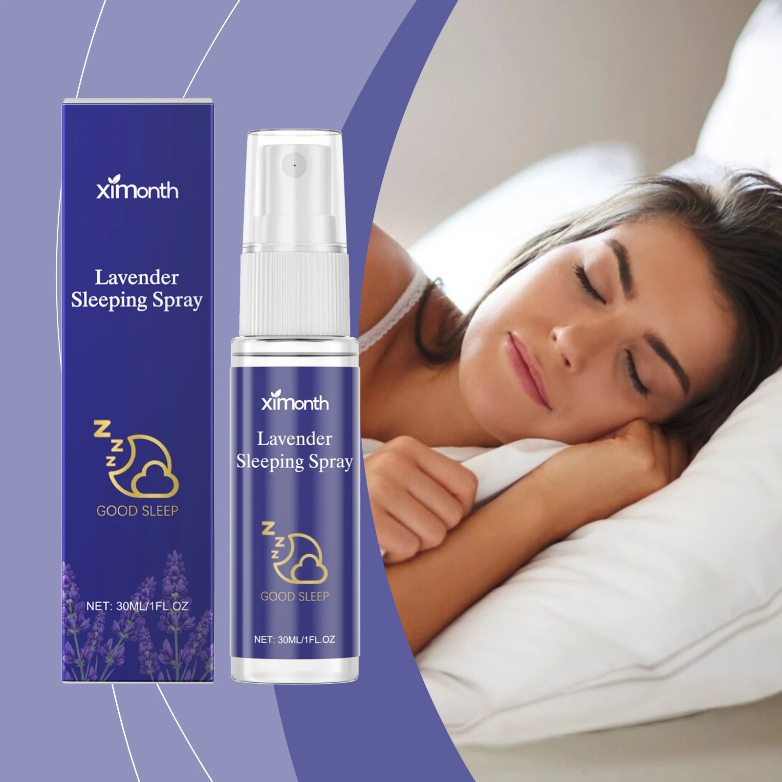 Lavender Pillow Spray - Spray de lavanda para dormir, Spray
