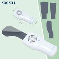 SKSU-Juego de espejos antiniebla dentales, espejo de acero inoxidable para fotografía intraoral sin niebla con reflectores de ortodoncia de luz LED