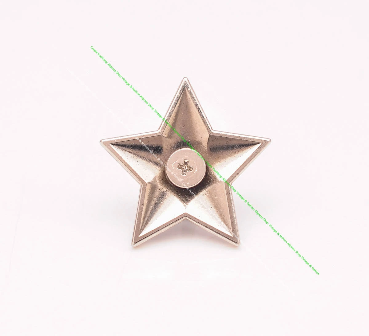 10pc 30mm Western Streifen graviert antiken Messing Lucky Star Concho Screw back für Leder Handwerk Gürtel Hardware Handtasche Dekor – Detail 8