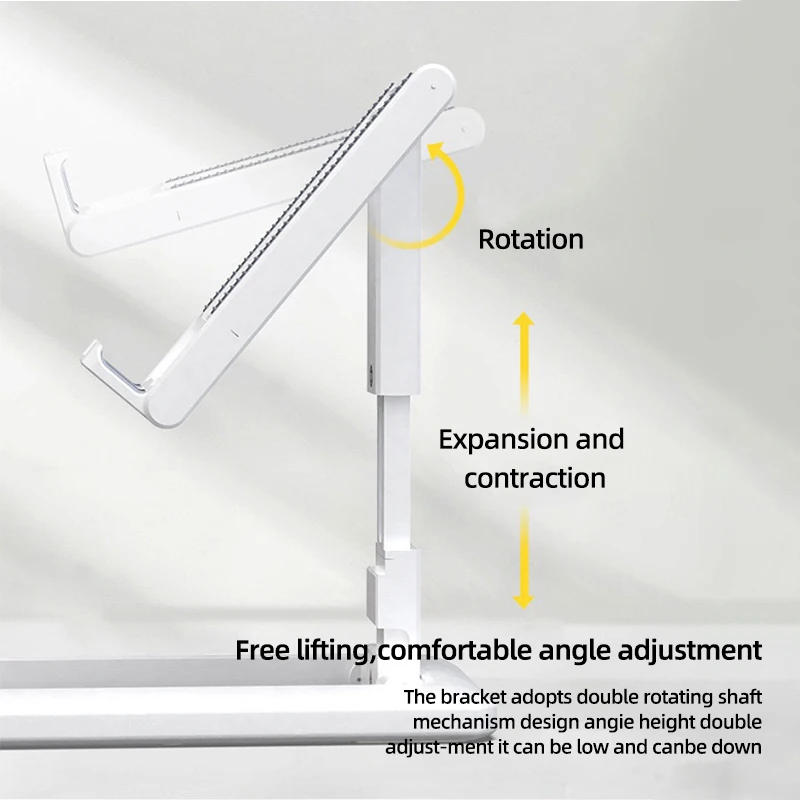 حامل هاتف مكتبي قابل للطي للهاتف المحمول والكمبيوتر اللوحي لهاتف iPhone وسامسونج وiPad وحامل مكتب قابل للتعديل وحامل للهاتف الذكي