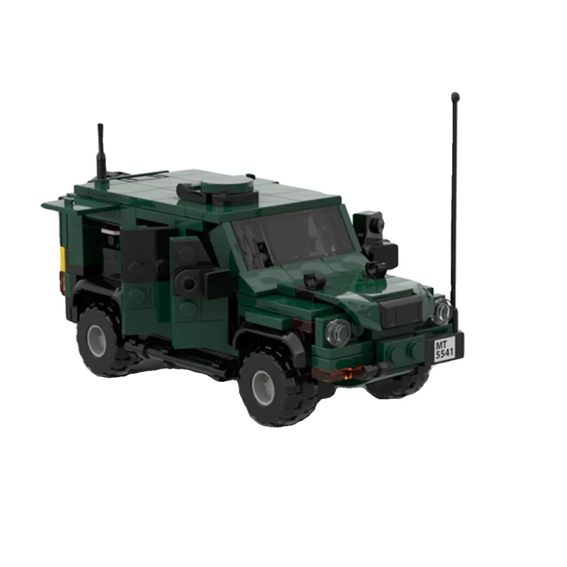 Hot LMV 2 4x4 Tactical Vehicle Military Car Truck Toy Building Block Model Truck Model Birthday Gift Christmas Birthday Gift