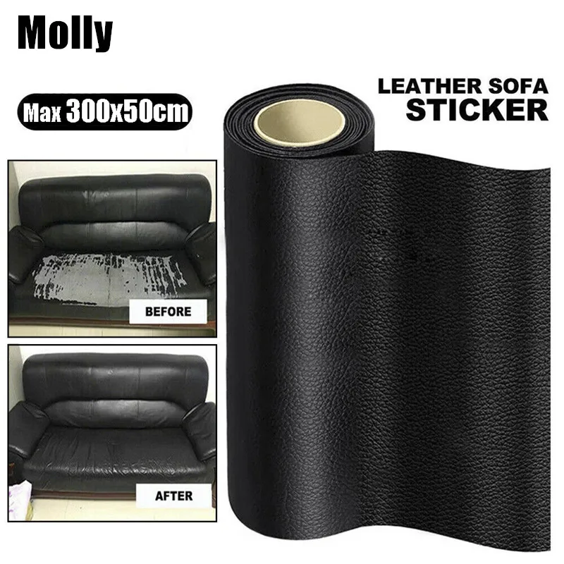 

Strong Adhesive Self-Adhesive Faux Leather Repair Patches Artificial Leather Sofa Seat Bedhead Furniture Renovation Stickers