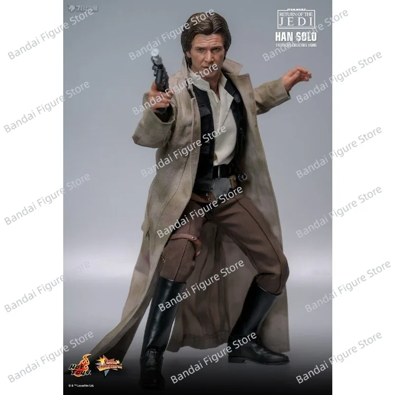 HOTTOYS HT MMS740 1/6 مقياس هان سولو كاكي سترة واقية رجل عمل الشكل حرب النجوم فيلم محاكاة 12 "مجموعة كاملة هدايا الجندي