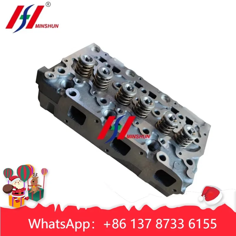 

New High Quality D1703 Engine Cylinder Head Assembly For Kubota Excavator Engine