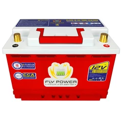 FLY072-20 LiFePO4 Car Starting Battery 12V 70AH 840WH CCA1300A Car Start Lithium iron Battery With Smart BMS