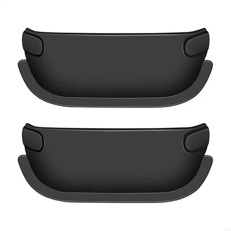 Open-Top Door Handle Storage Boxes for 2021 Hijet, Black ABS Interior Inserts That Place Small Everyday Items Within Reach H9EE