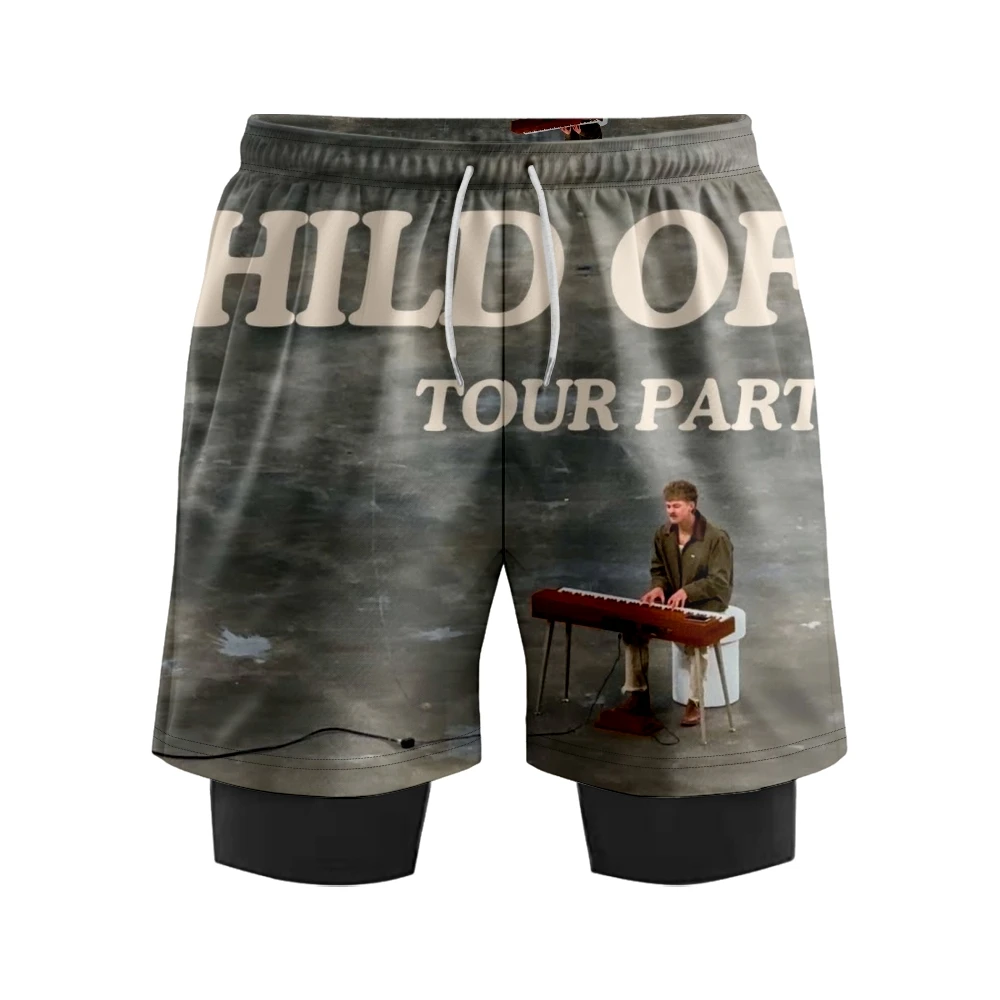 

Forrest Frank Merch Print Fake Two Shorts Cosplay Women Men Fashion Casual Streetwear