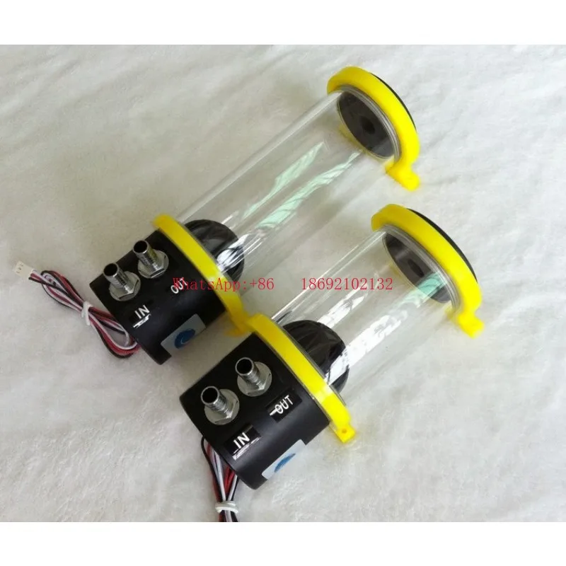 

Насос MS-500x с водяным охлаждением, цилиндрический акриловый насос для воды, комплект с водяным охлаждением, встроенная водная насосная вода,