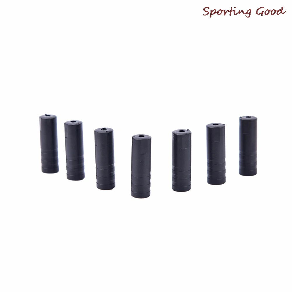 100PCS 4/5mm Nova Bicicleta Bicicleta Freio Engrenagem Outer Cable End Caps Dicas Crimps Atacado