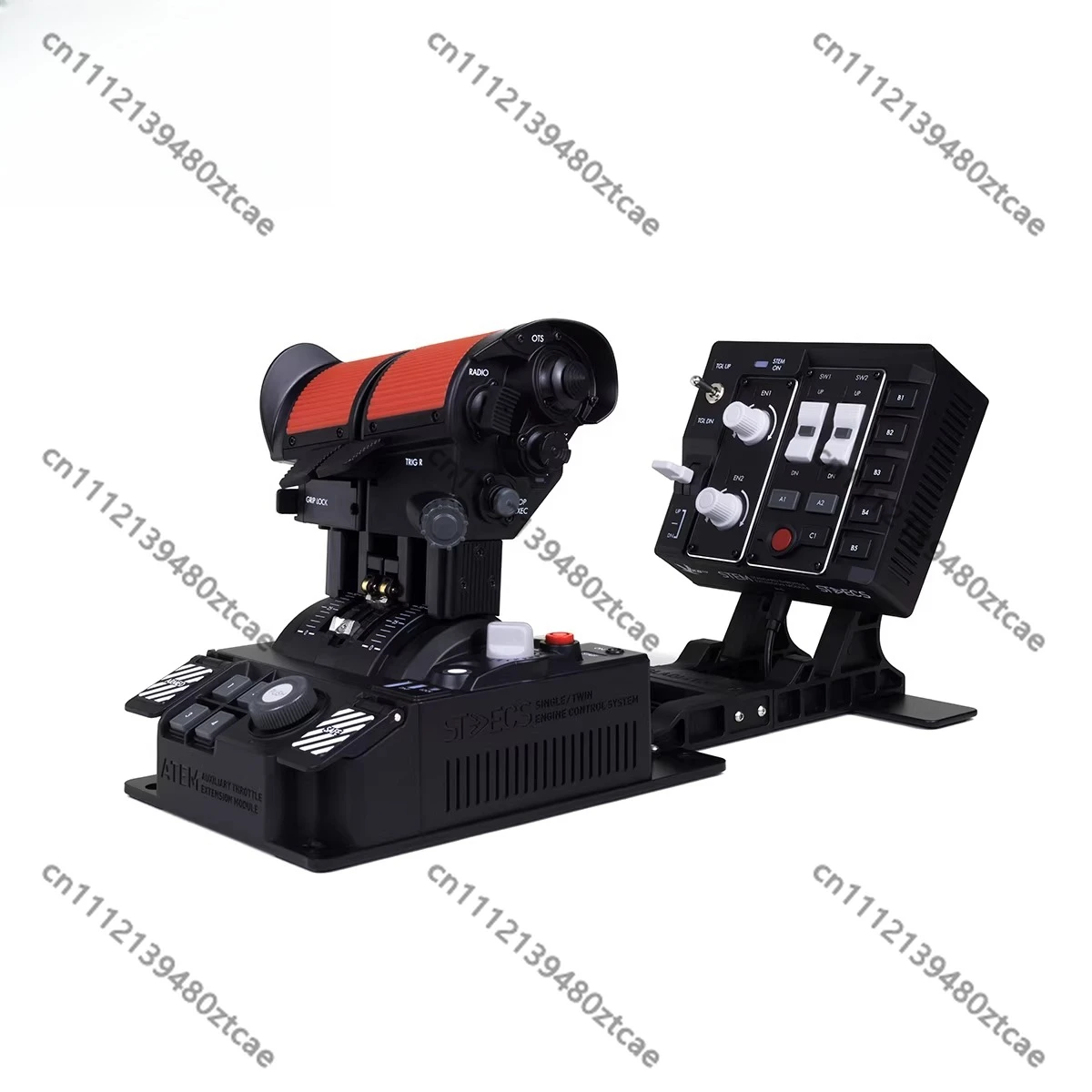 Premium Flight Throttle Top Module With Precise Gear Position For Fighter And Civil Aviation Simulator