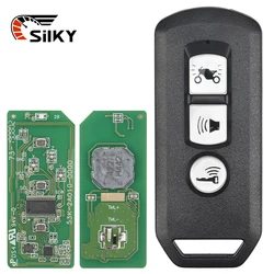 SilKY for Honda K01 K77 2015-2019 434MHz ID47 35111-K77-V01 Motorcycle Scooter Smart Card Remote Key Fob