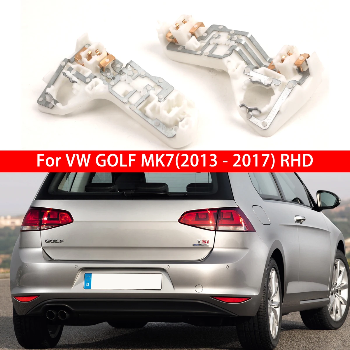 

Для VW GOLF MK7 2013-2017 стабильная производительность, высокая надежность RHD внутренний левый и правый задний фонарь держатель лампы 5G0945259A
