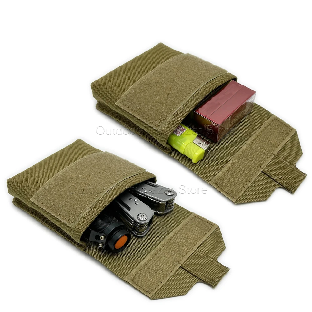 Tactical Mini Molle Utility Pouch General Purpose Micro GP Pouch EDC Tool Flashlight Earplug Holder Hunting Accessories