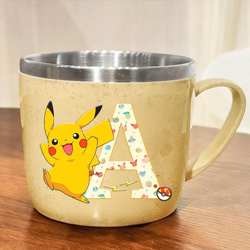 Кружка-термос-pikachu-с-двойными-стенками-из-нержавеющей-стали-с-пластиковой-ручкой-для-кофе-молока-воды-с-изображением-Покемонов-для-дома-и-офиса