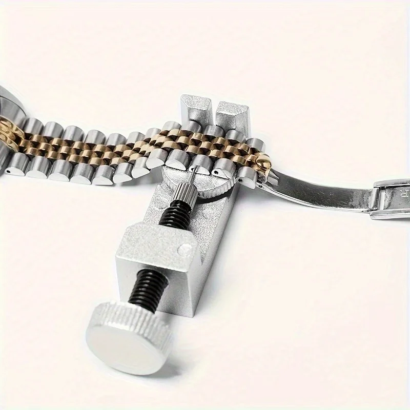 1PC Mini Metal Watch Repair Tool Watch Adjuster Watch Mechanism Watch Strap Adjuster Change Length