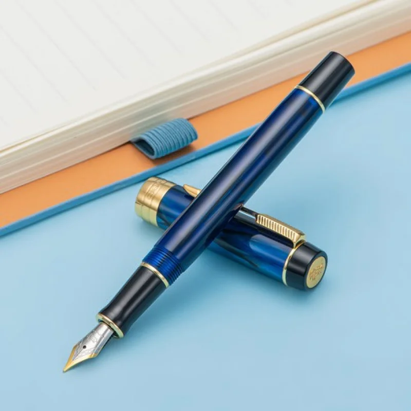 A+ Jinhao 100 Mini Fountain Pen EF/F/M/Bent Nib,  Acrylic  Nobel Clip Gift Pen