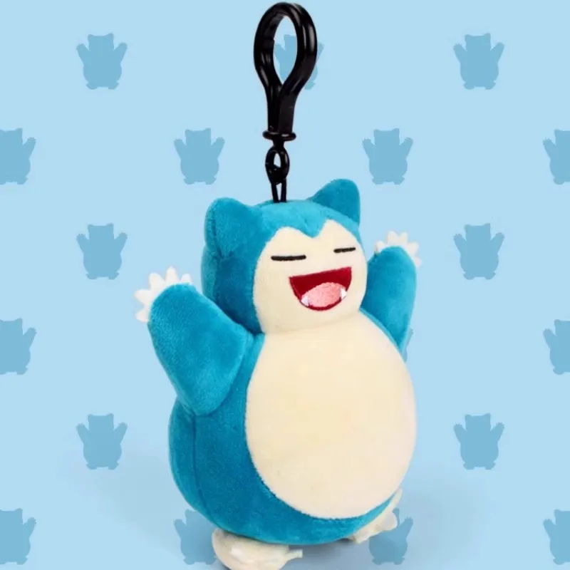 Pokemon Kawaii Snorlax мягкие игрушки мультфильм и милый брелок плюшевые куклы кулон декоративная подушка подарок на день рождения