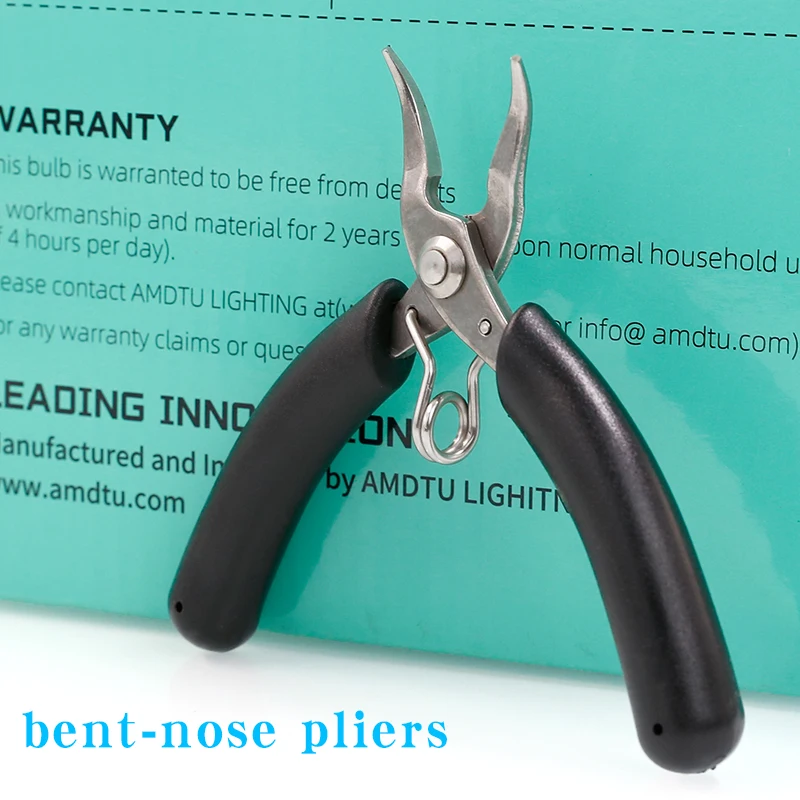 Mini Stainless Steel Round Nose, Flat Nose, Bent Nose, Needle Nose, and Jewelry Pliers for Fishing, Crafts, and Jewelry Making