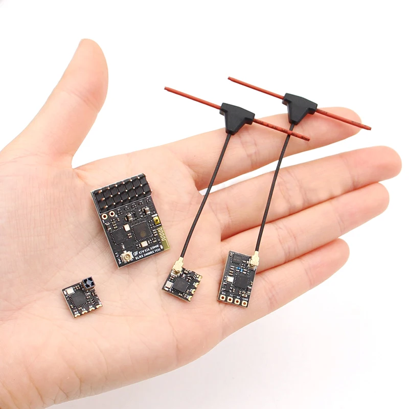 CYCLONE ExpressLRS ELRS 2.4GHz Receiver Nano 2400 RX for RC FPV Racing Drones