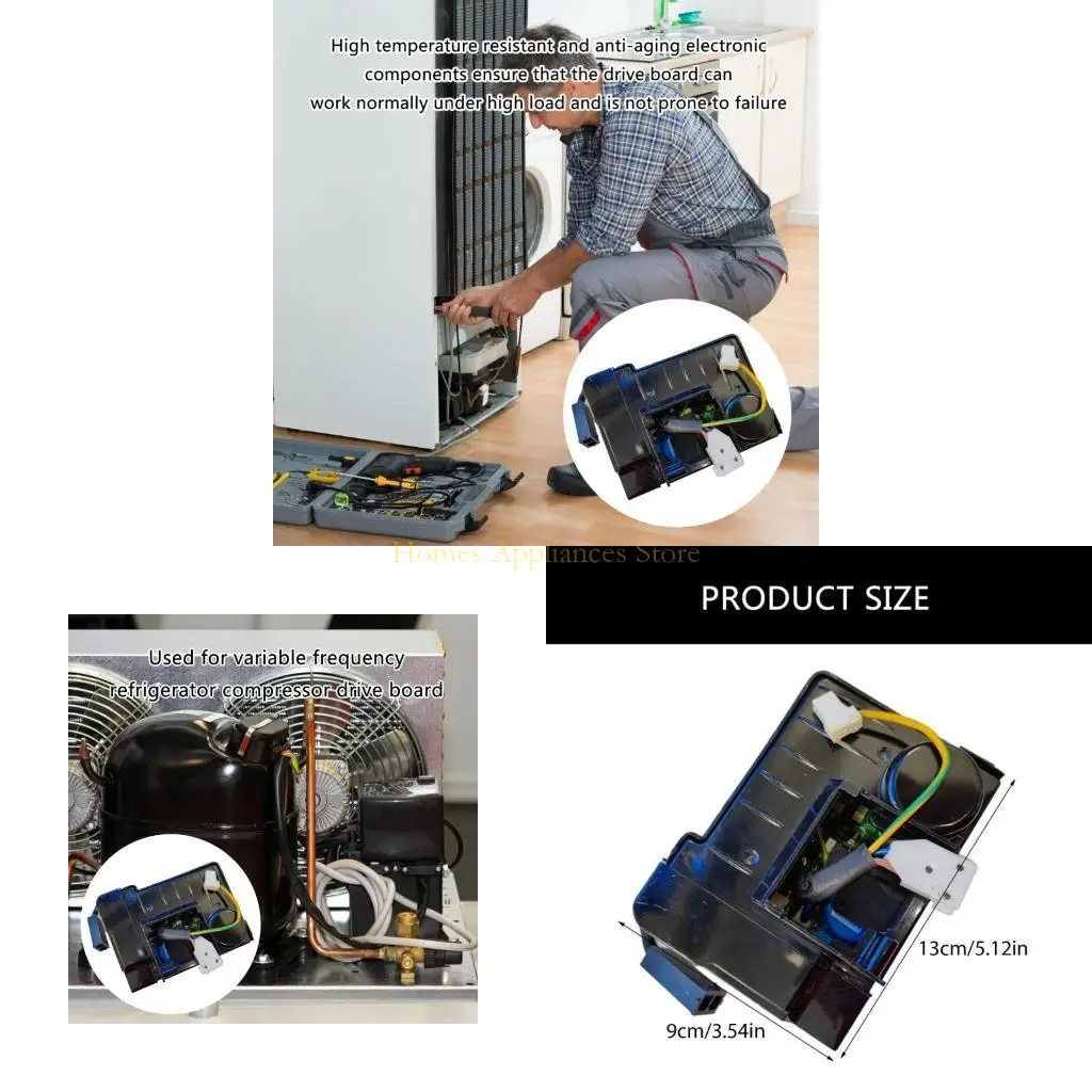 D0AB Control inteligente Inverter Refrigerador Compresor Textura ABS para mejorar eficiencia y preservación los