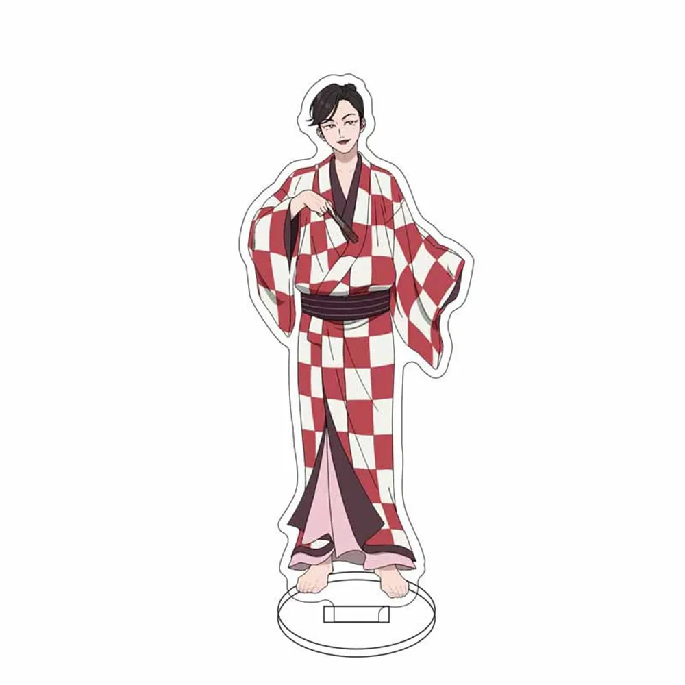 15 سنتيمتر 21 قطعة جديد أنيمي Shabake الاكريليك حامل نموذج الشكل تأثيري شخصيات حلية اكسسوارات جمع الهدايا السلع