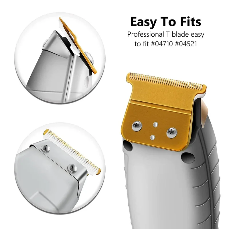 شفرات بديلة احترافية تناسب أداة تشذيب Andis Out Line GO، GTO، GTX، SL، SLS Headliner، LS2، LS3، السيراميك والفولاذ الكربوني