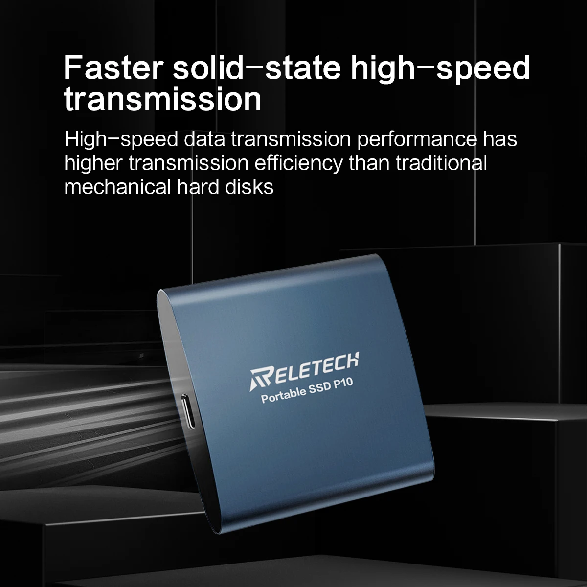 Imagem -05 - Reletech-ssd Portátil para Jogos Usb 3.2 Gen2 pc e Mac Estudantes Profissionais P10 Express até 550 Mbps