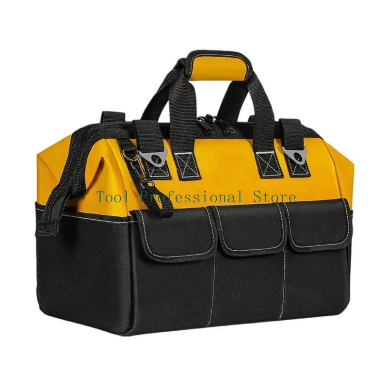 57QF 14/16/18/20inch Professional Electrician Working Multifunction Storage Tool Bag