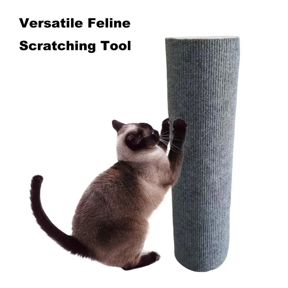 Cat Scratching Post Self-adhesive Wall Mounted Cat Scratcher Climbing Frame SetPet Scratcher Furniture Protector Cat Supplies