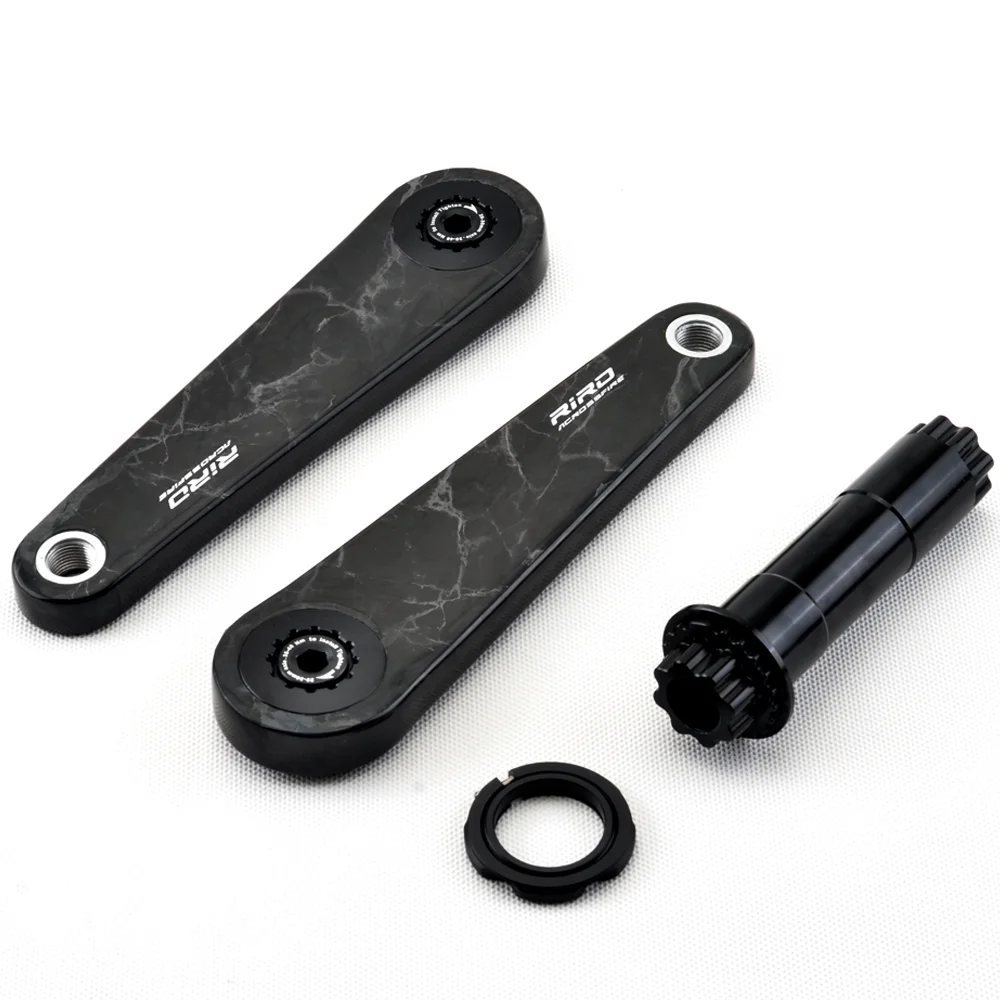 RIRO-manivela de fibra de carbono para bicicleta de carretera, accesorio de 29MM, 11/12 velocidades, 50-34/52-36/53-39T MS, montaje Directo/110/130BCD