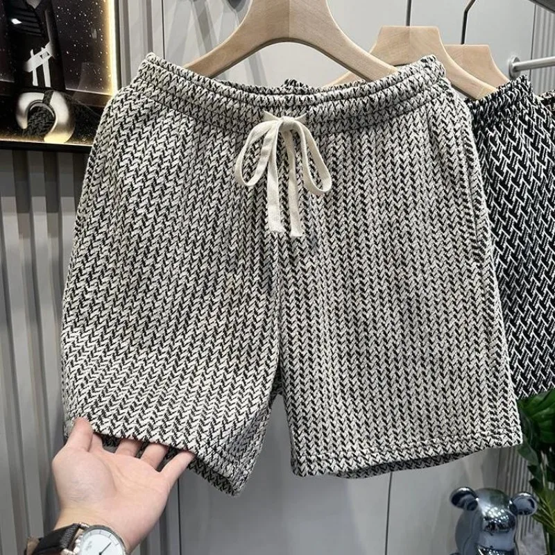 

Мужские шорты высокого качества, летние американские шорты для спортзала, модные короткие брюки Harajuku, уличная мужская одежда, уличная одежда, новинка 2025 г.