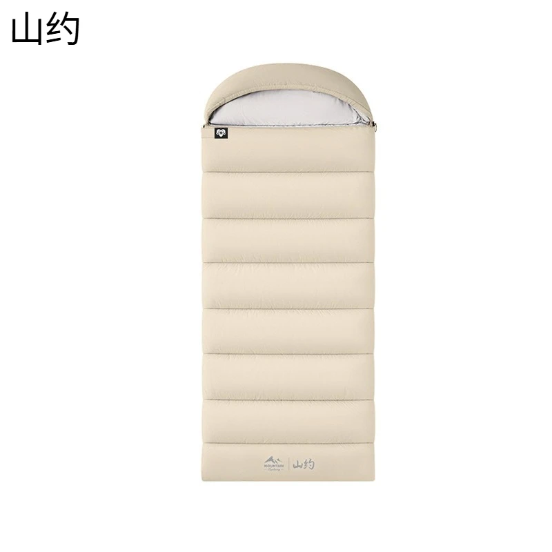 SHANYUE جديد التخييم سميكة أربعة مواسم العالمي السفر القذرة إطارات دراجة تسلق الجبال خفيفة الوزن المحمولة المغلف الصوف كيس النوم الكبار في الهواء الطلق #2