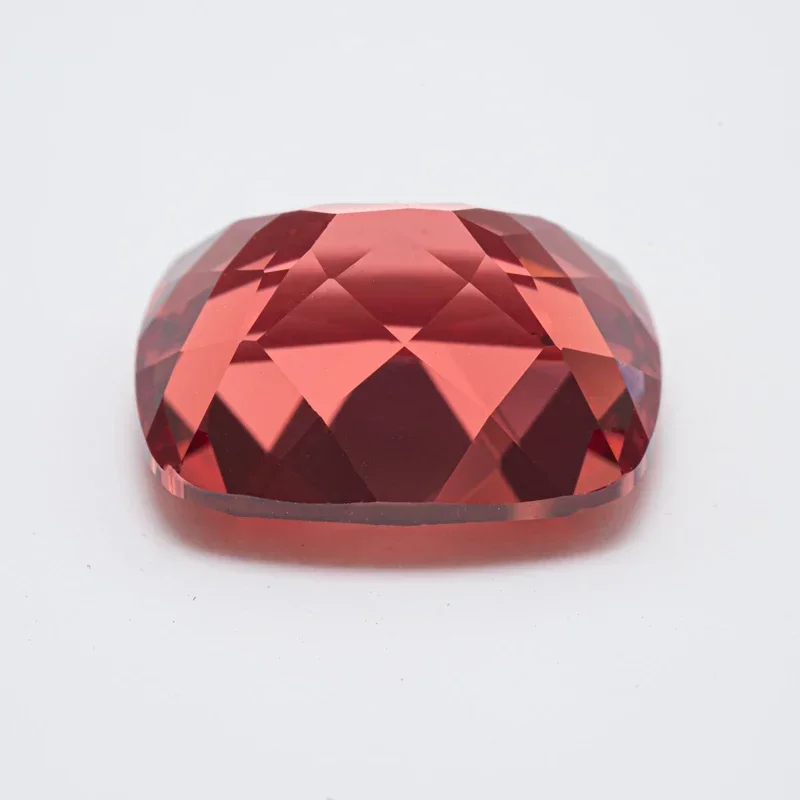 

Лучшая лаборатория выращенная Padparadscha огненный цветок лотоса прямоугольная форма подушки VVS1 подвески DIY для изготовления драгоценностей на выбор AGL Certifica