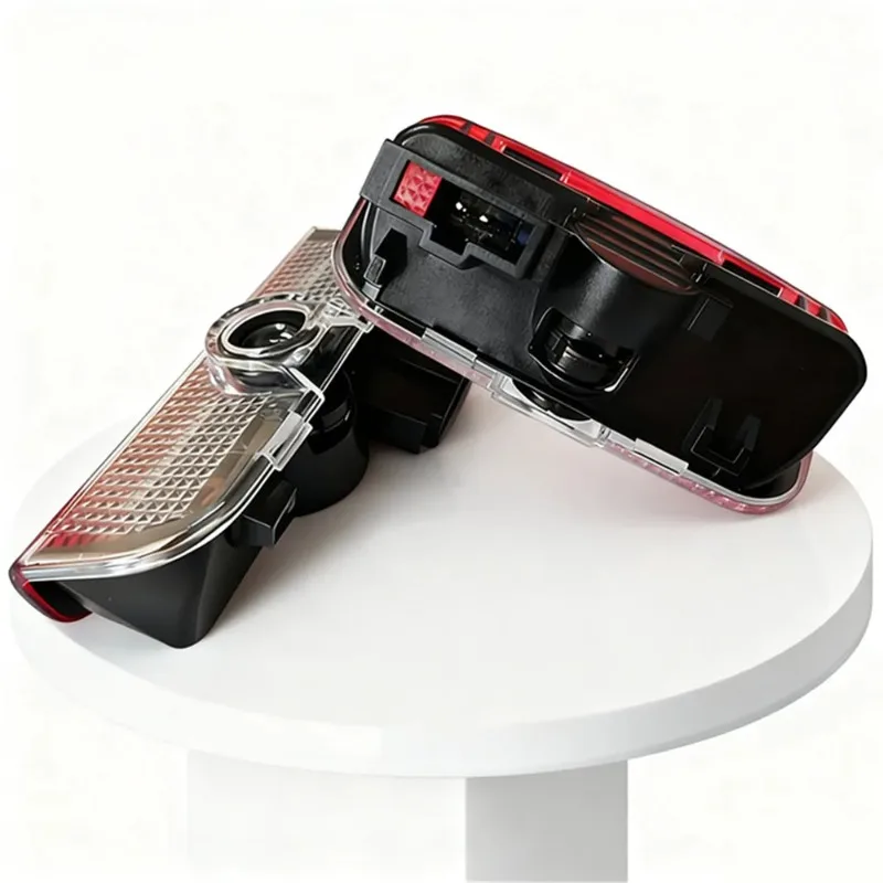 

Спойлеры с крыльями, горячие антенны, 2 шт., предупреждающие аксессуары для дверей автомобиля, приветственный свет для VW Tiguan T-ROC EOS Passat B6 B7 B8 B9 Golf 5 6 7