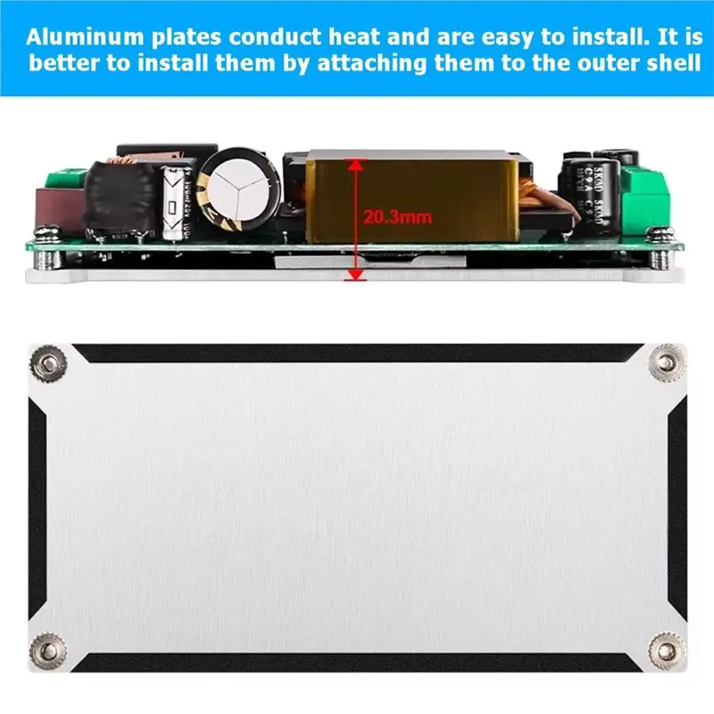 【Y19A】Slim Switch 24V5A 7.5A Power Supply Substrate New AC-DC 180W H180S24 Voltage Reduction And Stabilization Module LLC+ PFC