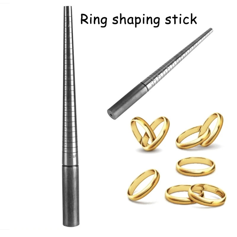 

Comfort Fits Rings Sizer Tool Easy to Use Sturdy Stainless Steel Mandrel Adjuster Portable for Accurate Jewelry Making