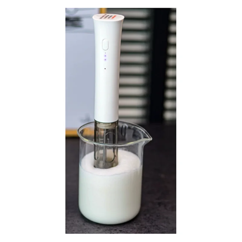 M14K-Automatic Milk Frother, Electric Coffee Latte Milk Mixer Multifunctional Molk Whisk