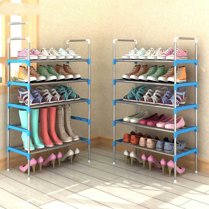 Seven Layers Free Combination Shoe Cabinet with Fashionable Multi-layer Ultra-low Price and no Dust Cover