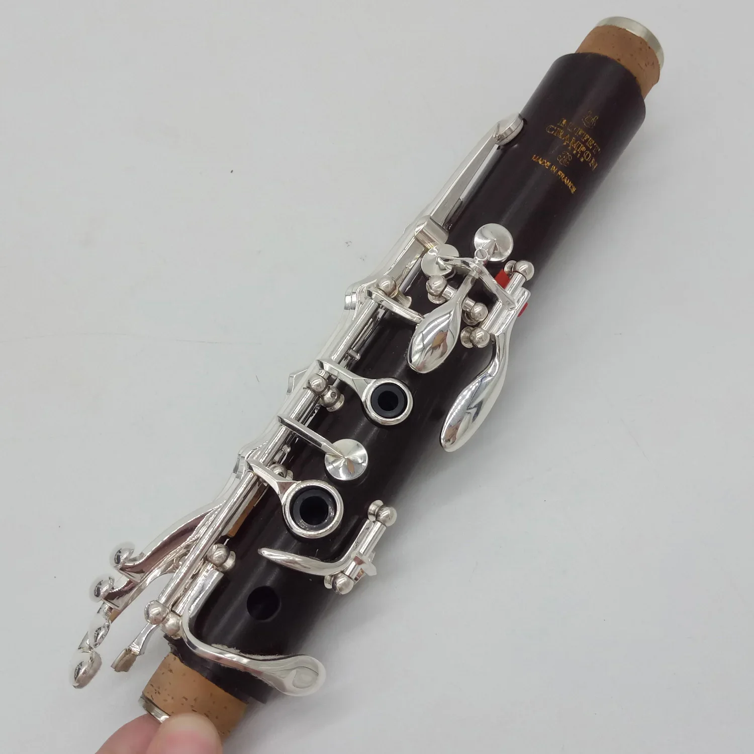 Professional Bb Clarinet R13 PRESTIGE Ebony Clarinets Ebony Wood Silver Plating Key Musical Instruments Case Mouthpiece Reeds