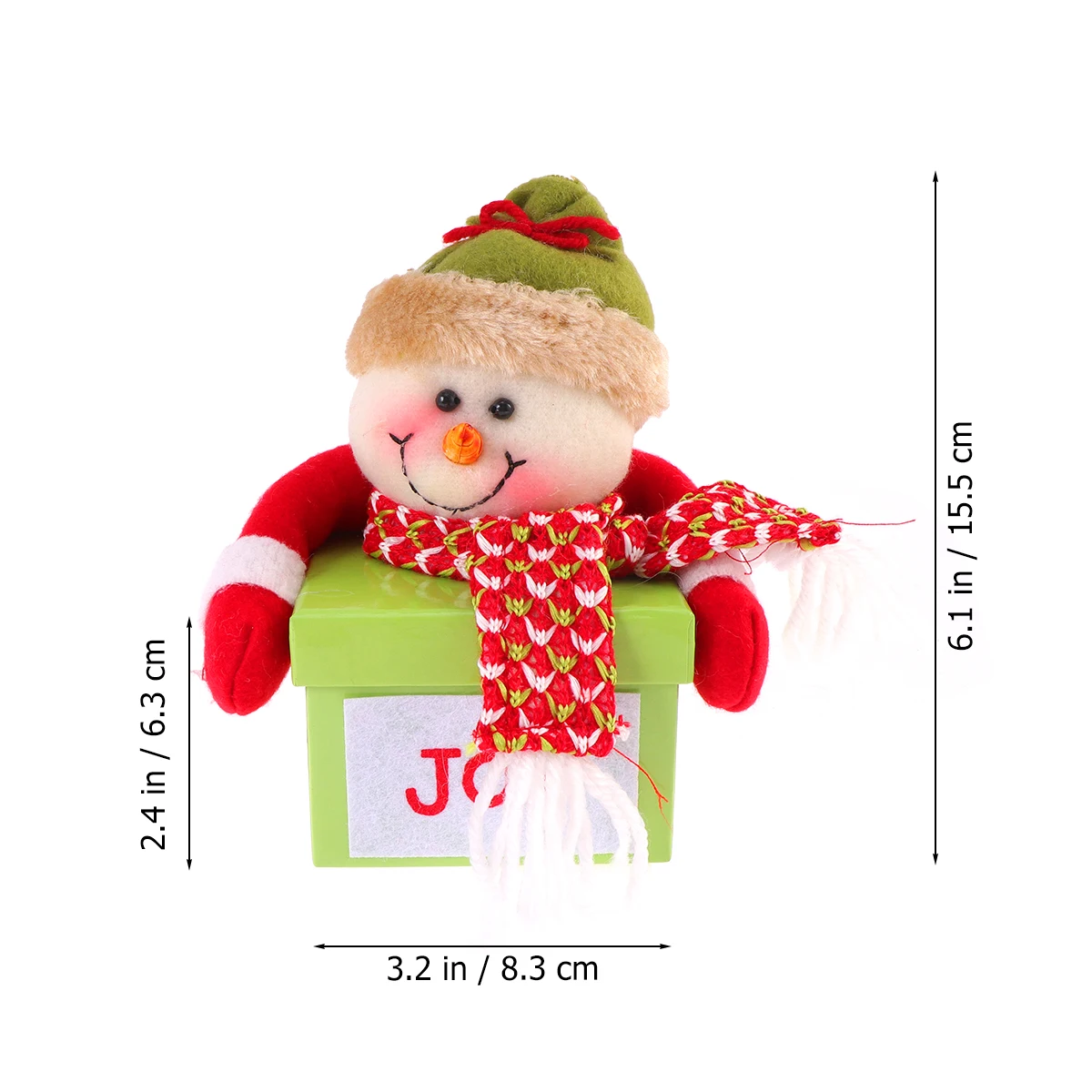 

Candy Box Christmas Gift Boxes for Baking Biscuits Snowman Head Design Party Favor Container Holiday Wedding Decoration Supplies